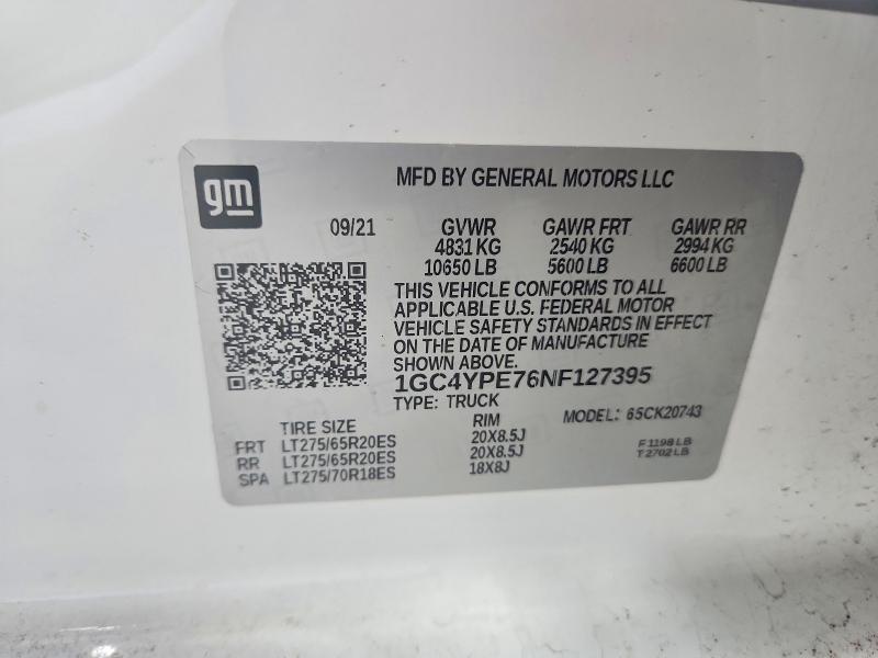 2022 Chevrolet Silverado K2500 Heavy Duty LTZ