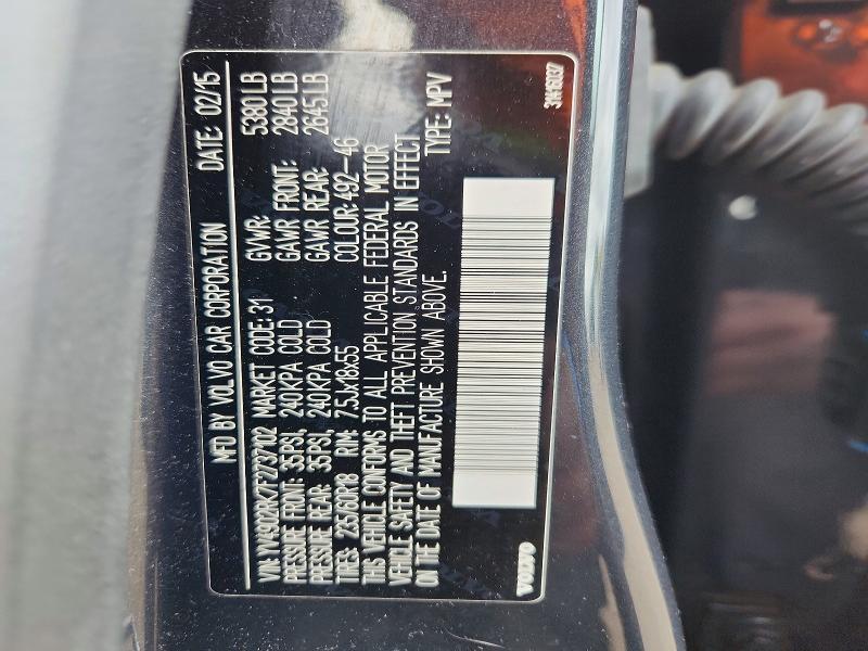 2015 Volvo Xc60 T6 Premier