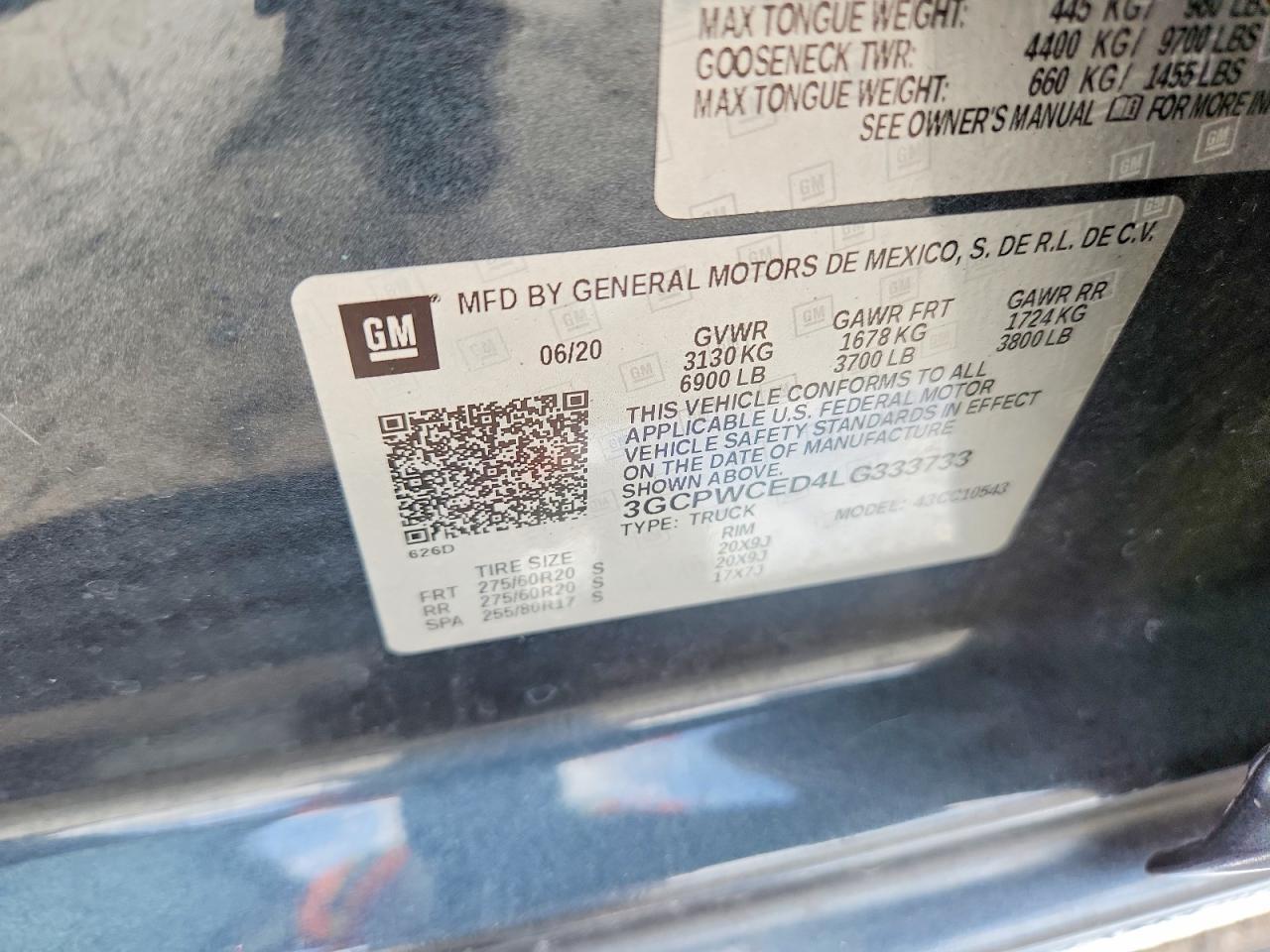 2020 Chevrolet Silverado C1500 LT