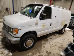 Salvage cars for sale from Copart Appleton, WI: 2000 Ford Econoline E350 Super Duty Van