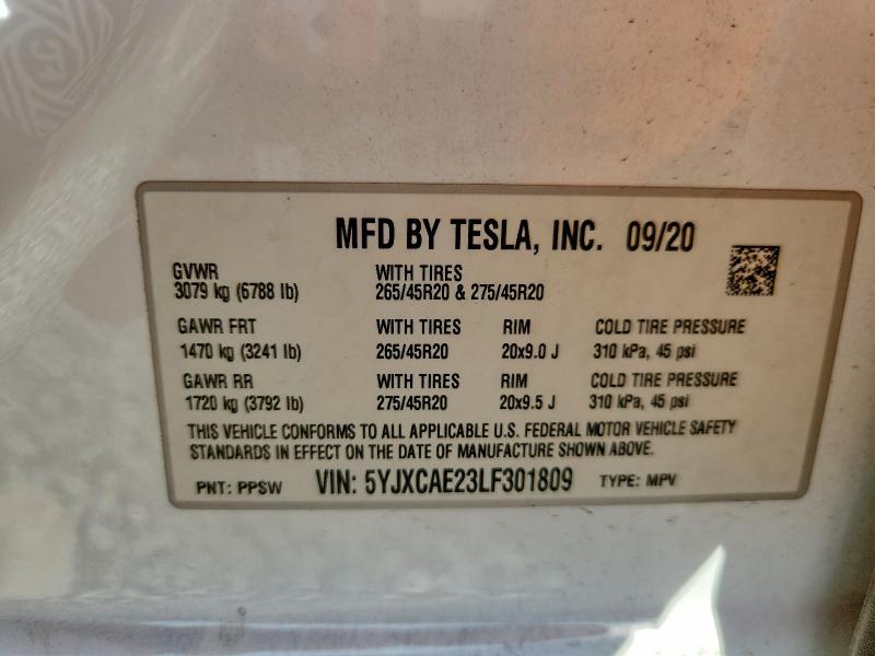 2020 Tesla Model x
