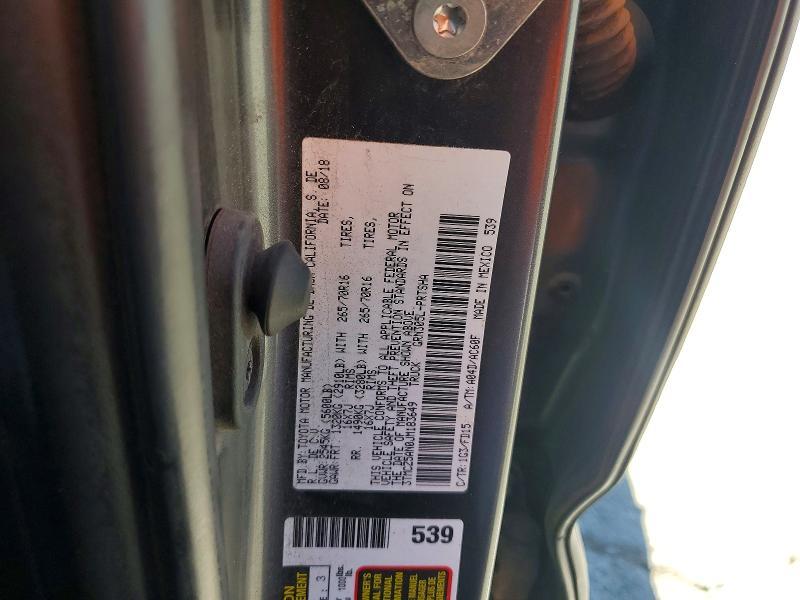 2018 Toyota Tacoma TRD OFF-Road