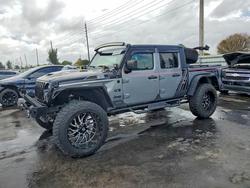 Vehiculos salvage en venta de Copart Miami, FL: 2021 Jeep Gladiator Sport