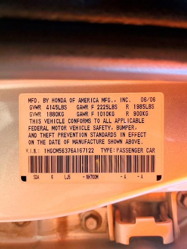 2006 Honda Accord se