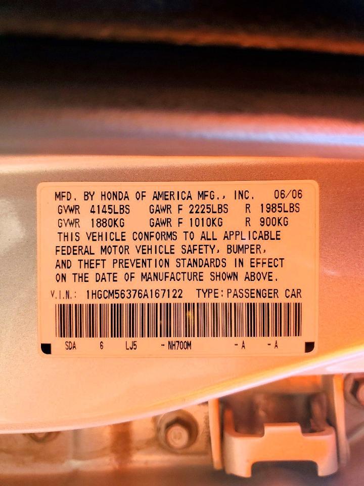 2006 Honda Accord se