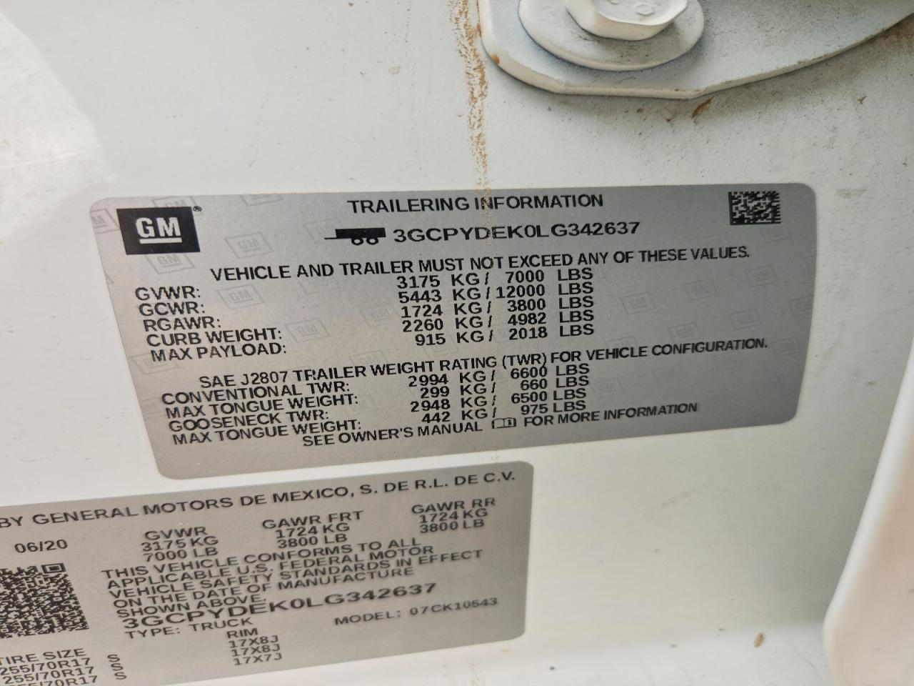 2020 Chevrolet Silverado K1500 LT