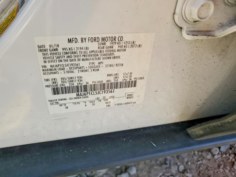 2018 Ford Ecosport ses