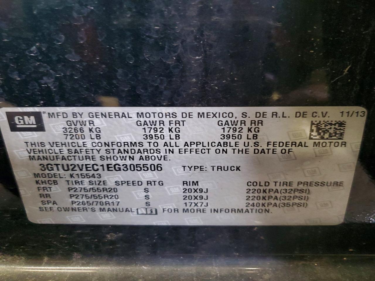 2014 GMC Sierra K1500 SLT