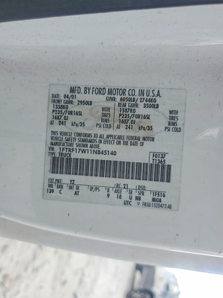 2001 Ford F150