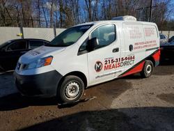 Salvage trucks for sale at Chalfont, PA auction: 2019 Nissan NV200 S