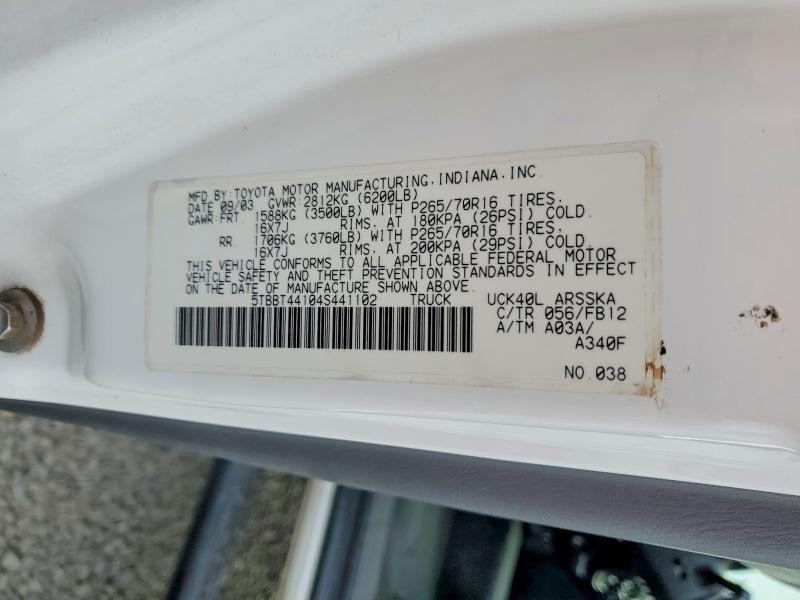 2004 Toyota Tundra SR5