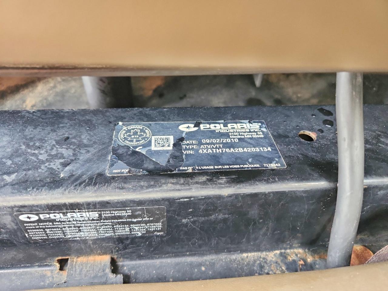 2011 Polaris Ranger 800