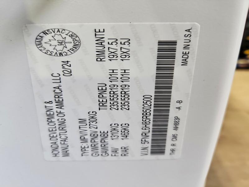 2024 Honda Odyssey Touring