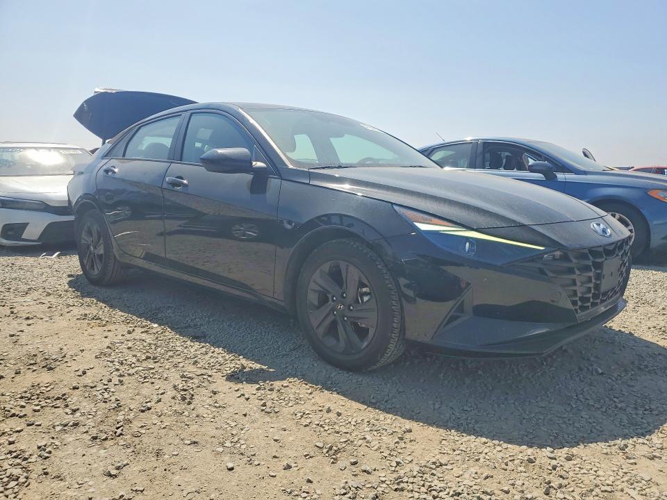 2021 Hyundai Elantra Hybrid Blue