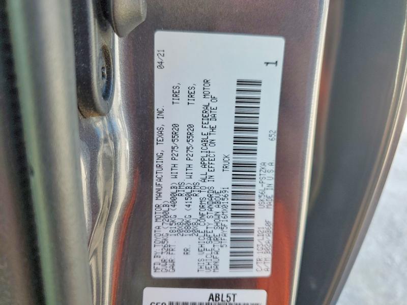 2021 Toyota Tundra 1794 Edition