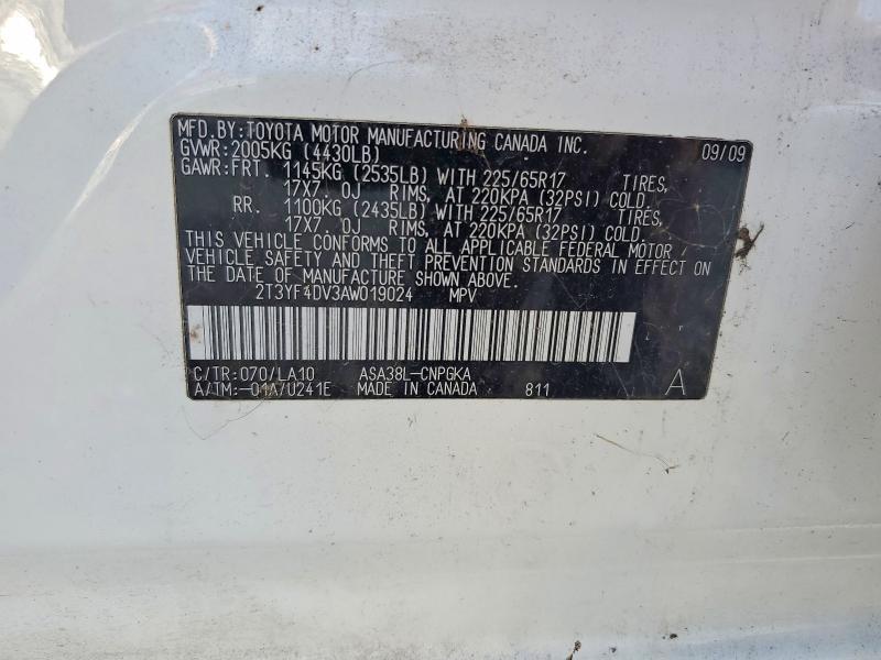 2010 Toyota Rav4 Limited