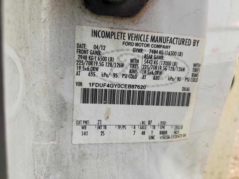 2012 Ford F450 Super Duty Bucket Truck