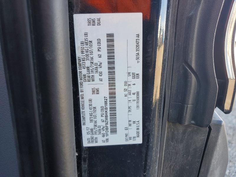 2017 Ford Transit BOX Truck