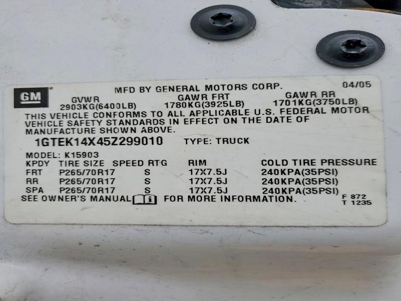 2005 GMC New Sierra K1500