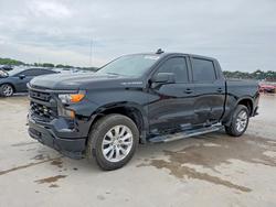Chevrolet salvage cars for sale: 2025 Chevrolet Silverado C1500 Custom