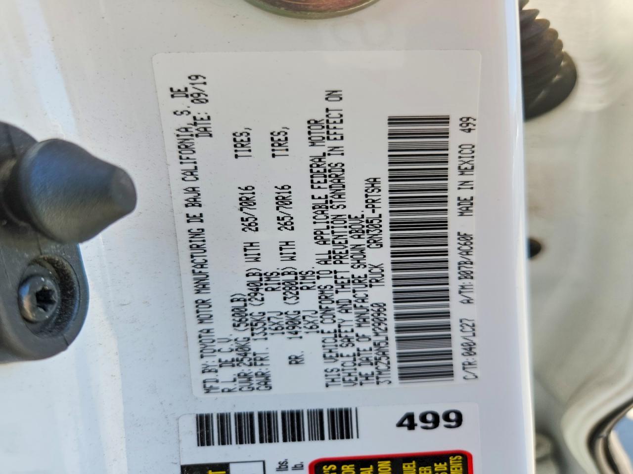 2020 Toyota Tacoma TRD OFF-Road