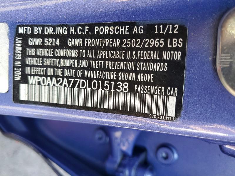 2013 Porsche Panamera 2