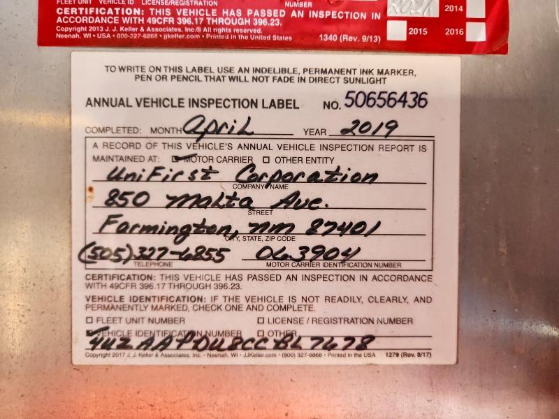 2012 Freightliner Delivery Truck