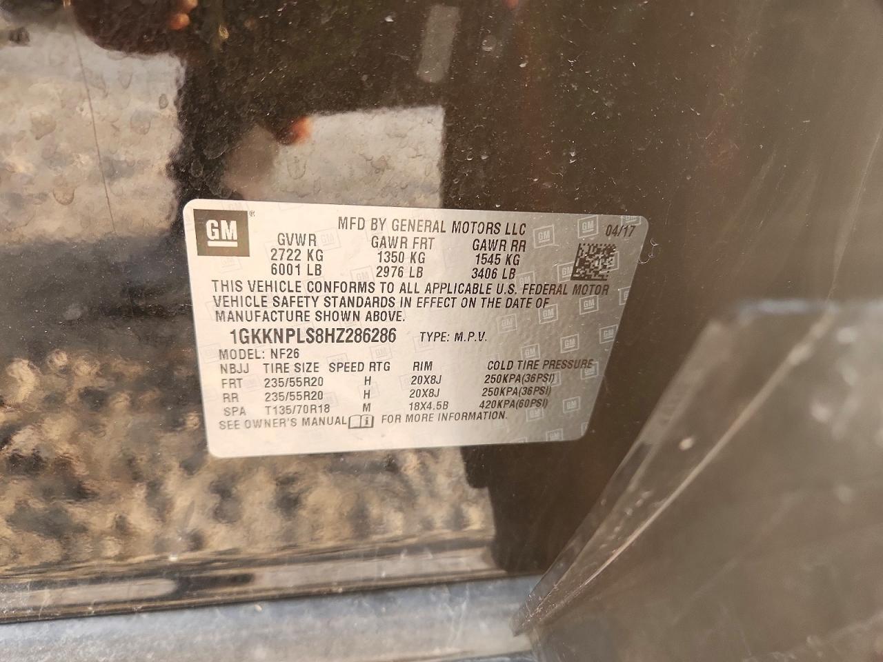 2017 GMC Acadia Denali