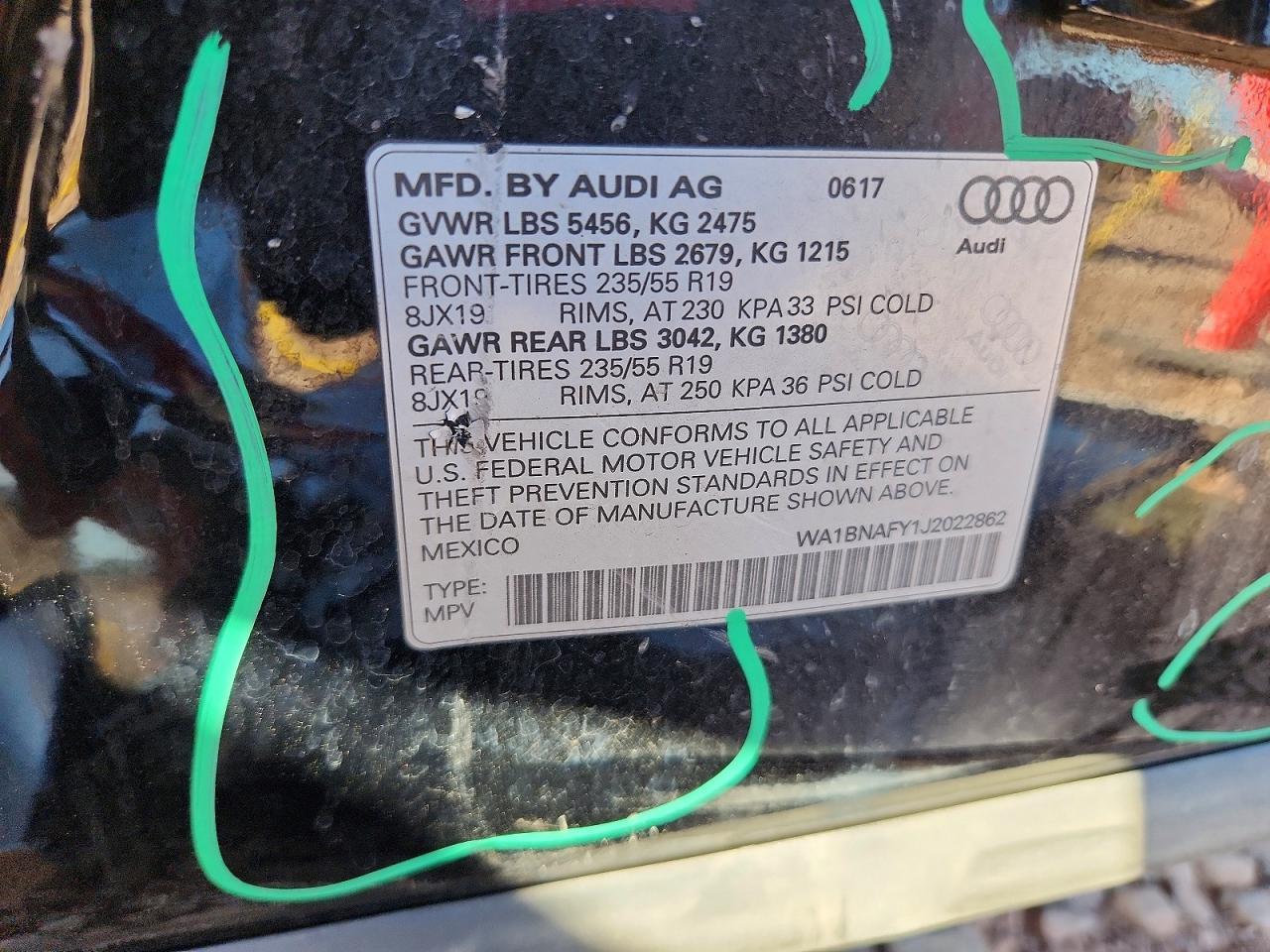 2018 Audi Q5 Premium Plus