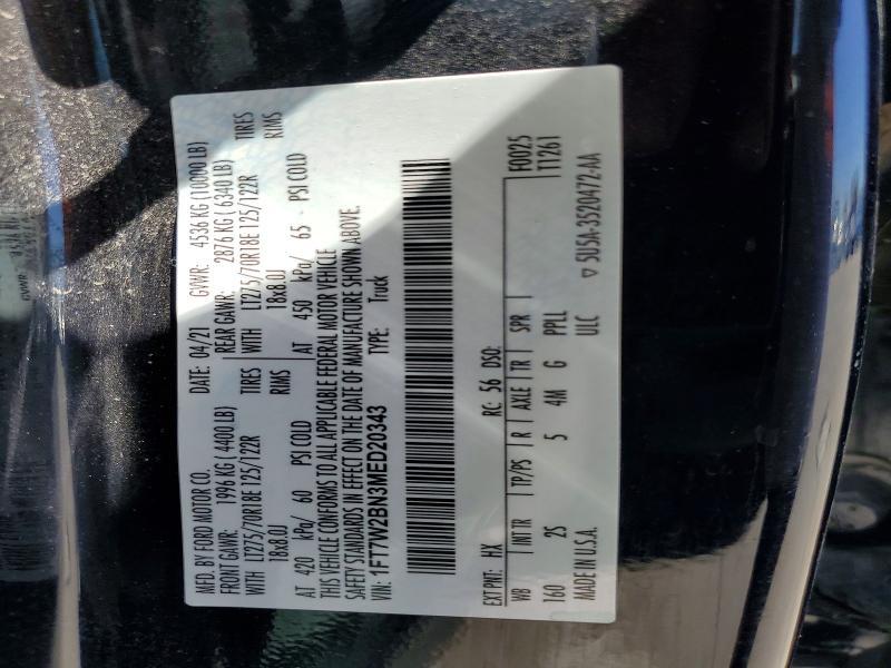 2021 Ford F250 Super Duty