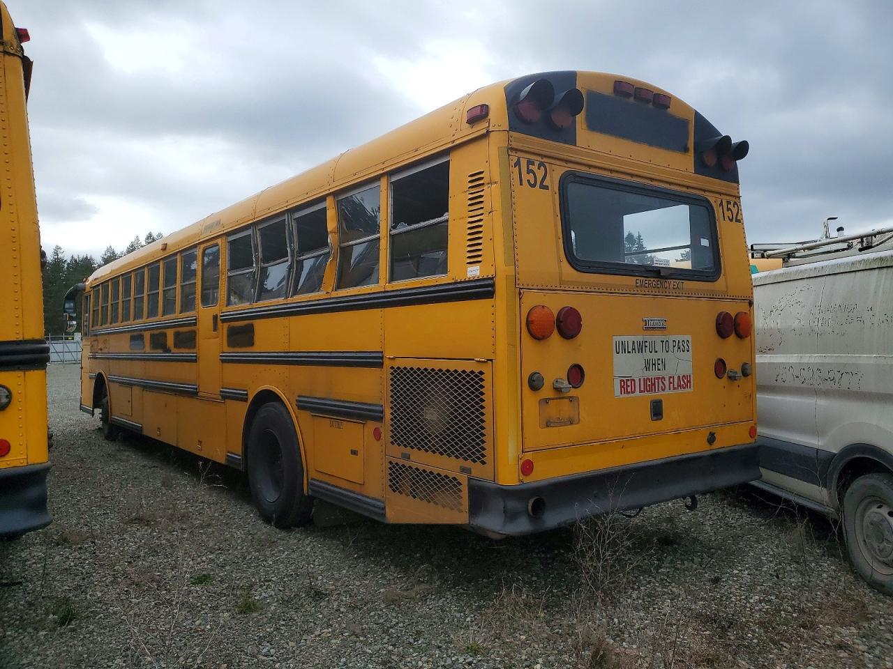2008 Thomas Built HDX School Bus