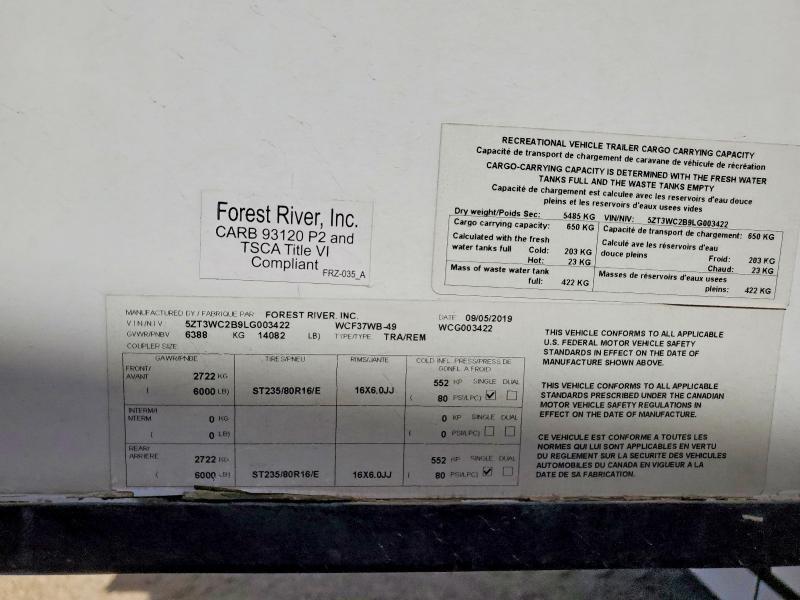 2020 Foresriver 2020 Forest River Wildcat Camper