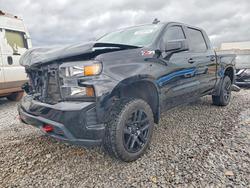 Chevrolet salvage cars for sale: 2021 Chevrolet Silverado K1500 Trail Boss Custom