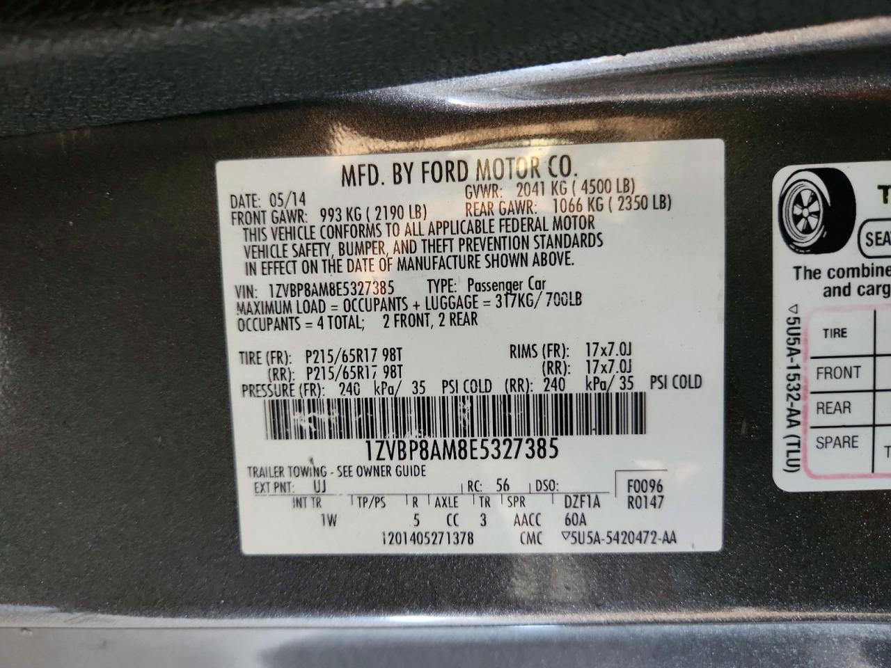 2014 Ford Mustang