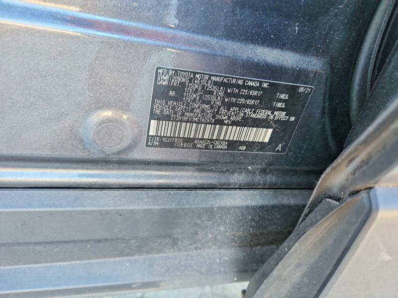 2021 Toyota Rav4 le