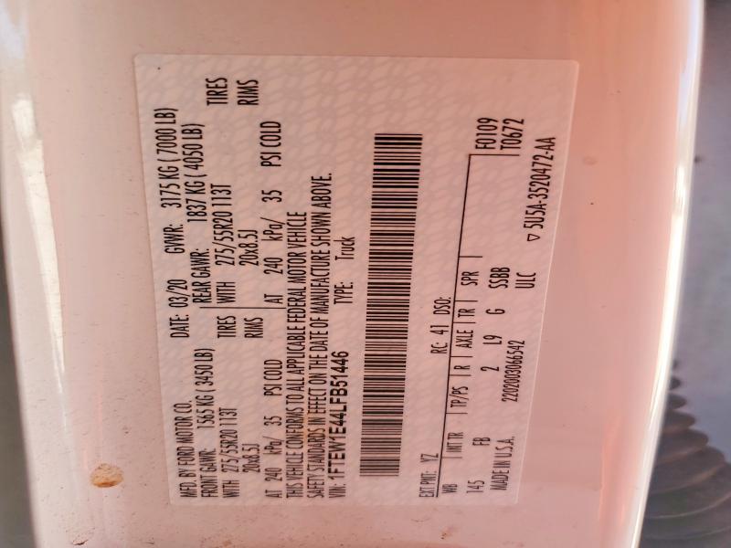 2020 Ford F150 Supercrew