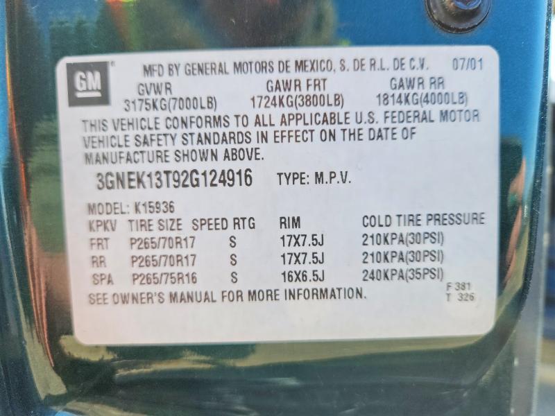 2002 Chevrolet Avalanche K1500