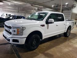 Ford salvage cars for sale: 2019 Ford F150 Supercrew