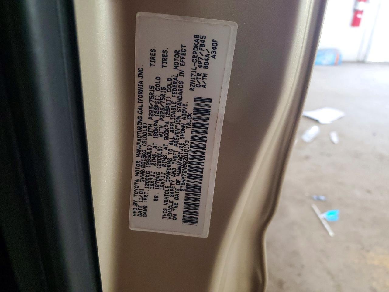 2002 Toyota Tacoma Base