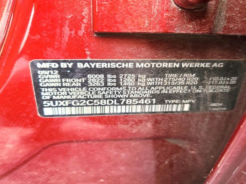 2013 BMW X6 Xdrive35i