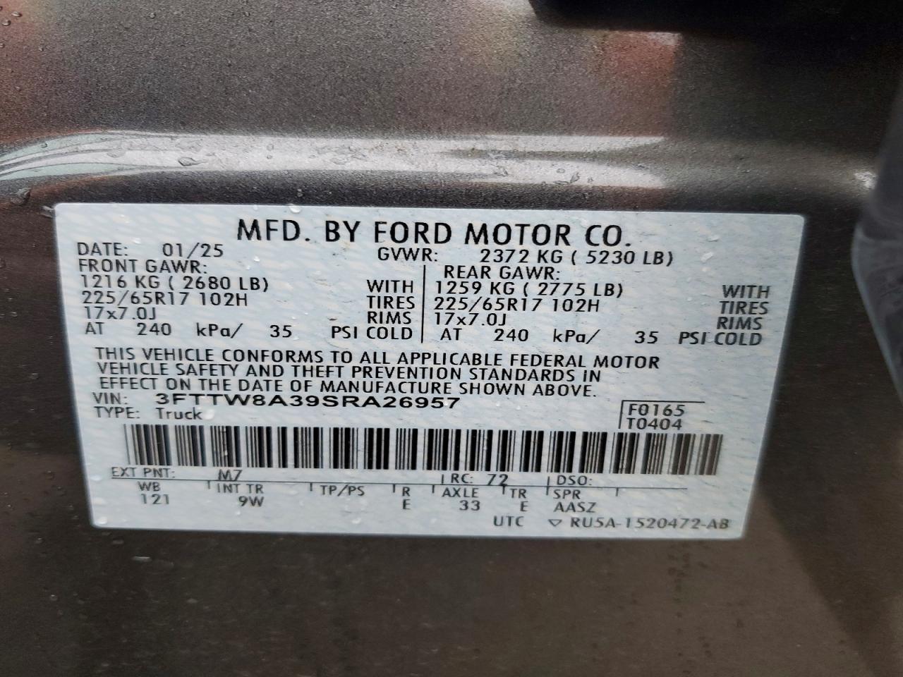 2025 Ford Maverick XL