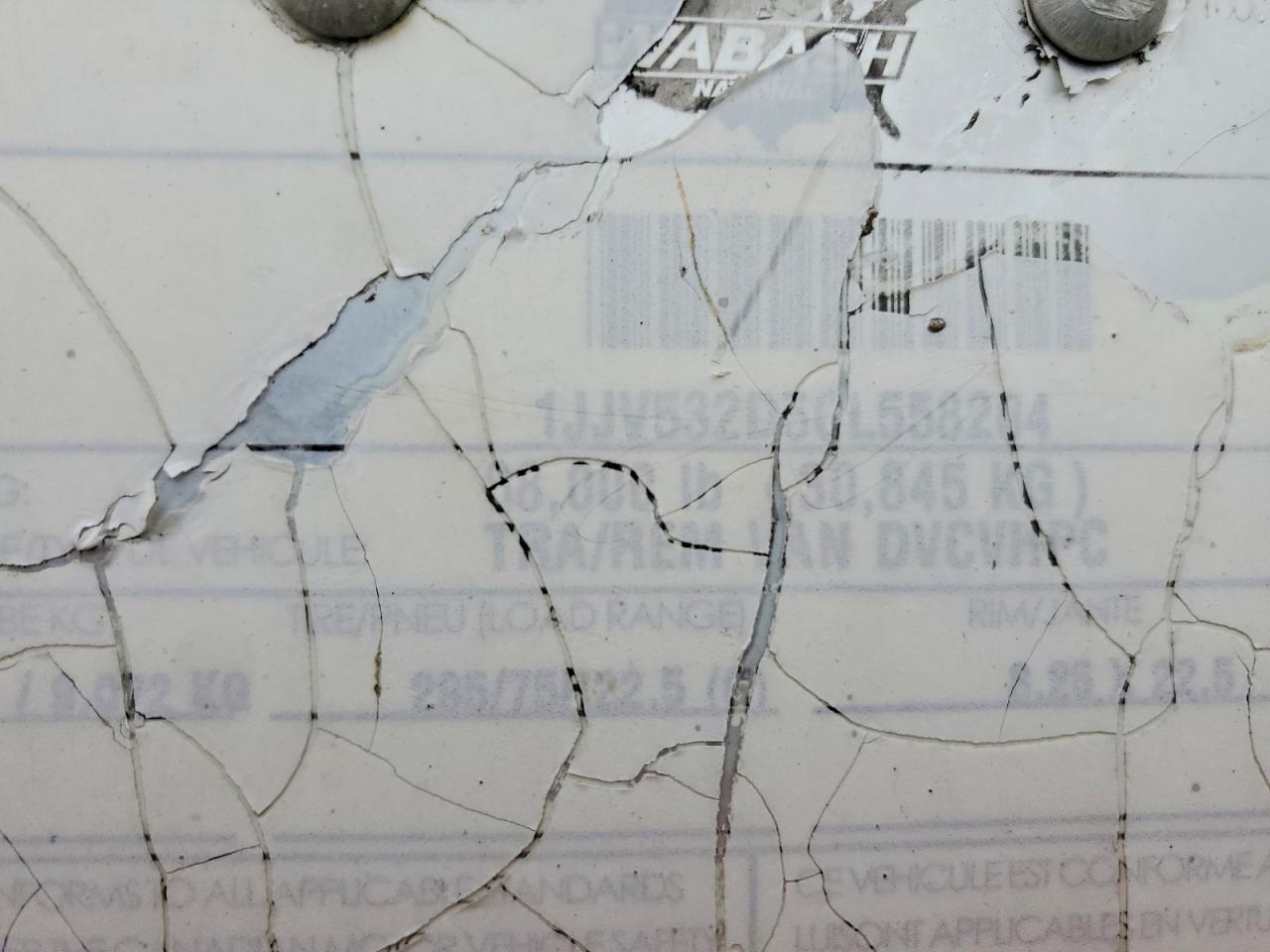 2012 Wabash Dvcvhpc DRY Van Trailer