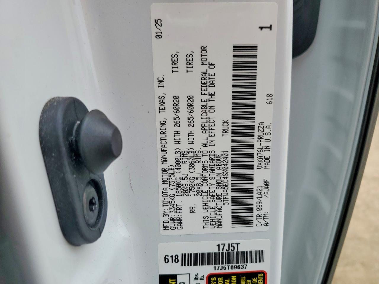 2025 Toyota Tundra Platinum