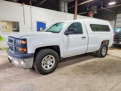 Salvage trucks for sale at Blaine, MN auction: 2014 Chev Silverado C1500