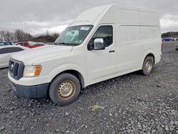 Salvage trucks for sale at Duryea, PA auction: 2014 Nissan NV 2500 Utility / Service Van