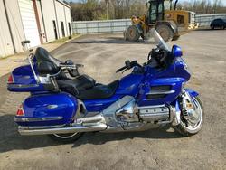 Salvage motorcycles for sale at Grenada, MS auction: 2005 Honda GL1800