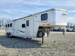 Salvage trucks for sale at Spartanburg, SC auction: 2009 Bison 2009 Bision 310ME Horse Trailer