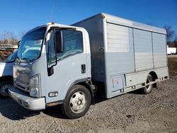 Salvage trucks for sale at West Mifflin, PA auction: 2020 Isuzu NRR BOX Truck