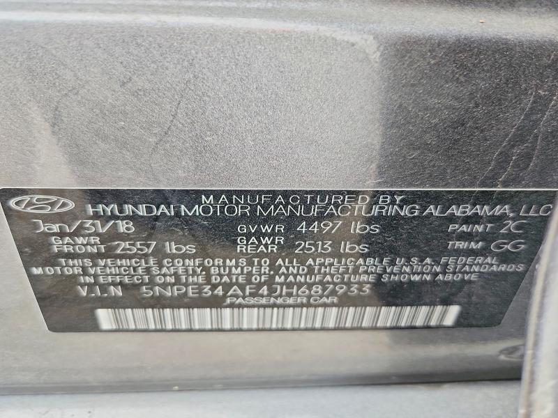 2018 Hyundai Sonata sel