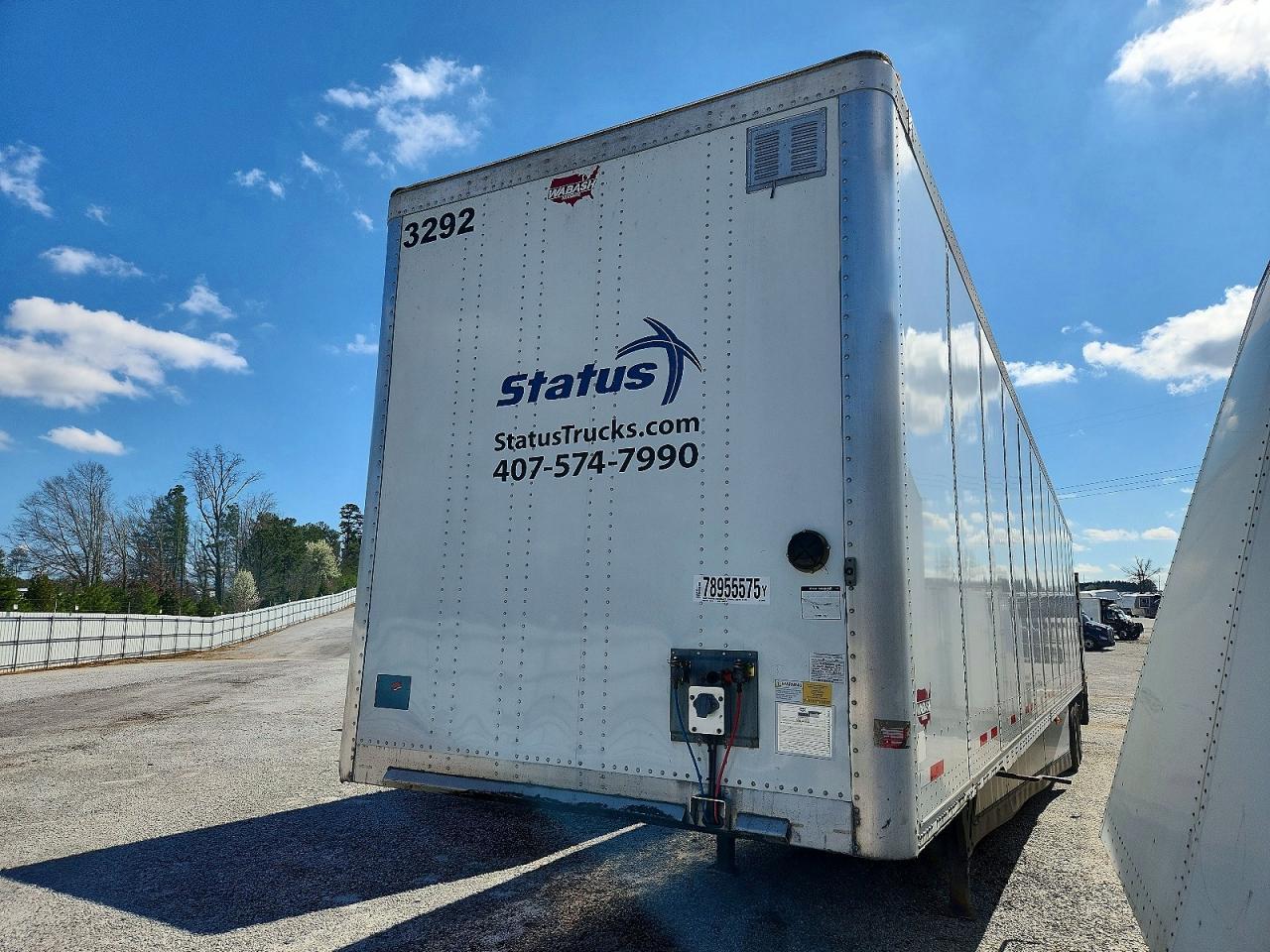 2023 Wabash ASH Dvcvhpc DRY Van Trailer